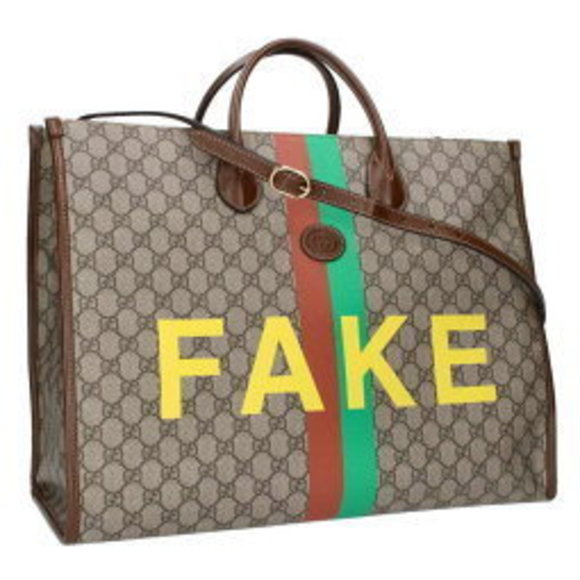 Gucci FAKE GG Handbag Brown - Picture 1 of 5